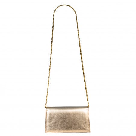 Damentasche Schultertasche 029g Gold