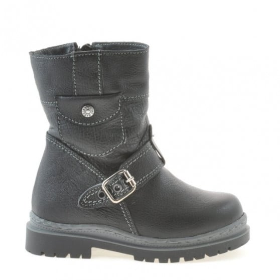 Kleine Kinderschuhe 22c schwarz Kleine Kinderschuhe 22c schwarz