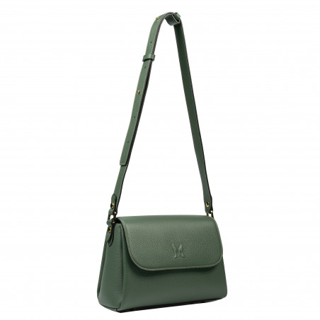 Damentasche zum Umhängen 040g Forest Green