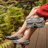 Damenschuhe 1341 Zebra lifestyle