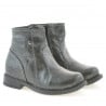 Kleinkinderstiefel 28c anthrazit
