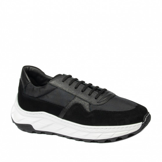 Herren Freizeitschuhe/Sportschuhe 986 schwarz kombiniert Herren Freizeitschuhe/Sportschuhe 986 schwarz kombiniert