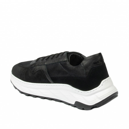 Herren Freizeitschuhe/Sportschuhe 986 schwarz kombiniert