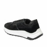 Herren Freizeitschuhe/Sportschuhe 986 schwarz kombiniert