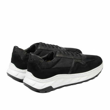 Herren Freizeitschuhe/Sportschuhe 986 schwarz kombiniert