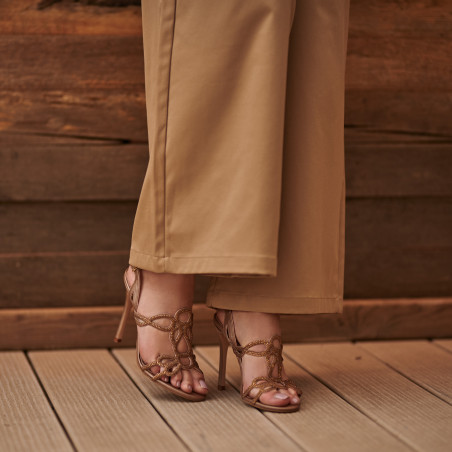 Damensandalen 1317 Gold lifestyle