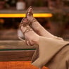 Damensandalen 1317 Gold lifestyle