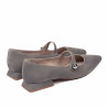 Damen-Ballerinas 1340 Sand Velours