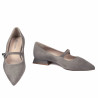 Damen-Ballerinas 1340 Sand Velours