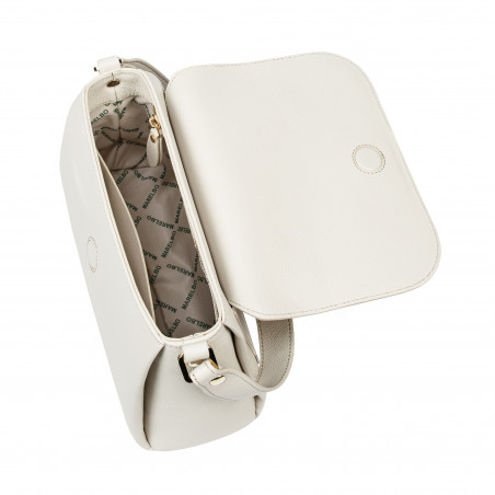 Damentasche Schultertasche 040g Sahne