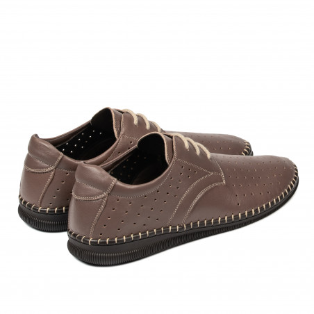 Herrenschuhe Mokassins 988 Cappuccino