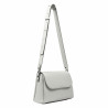 Damente Schultertasche 040g 01 Perlgrau