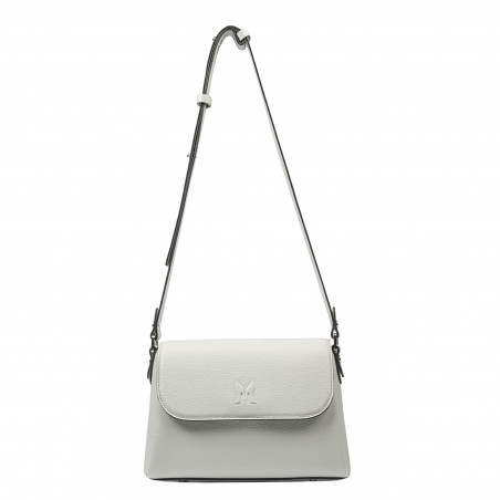 Damente Schultertasche 040g 01 Perlgrau