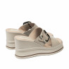 Damensandalen 5114 Sandfarbe