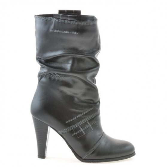 Damenstiefel 1114 schwarz