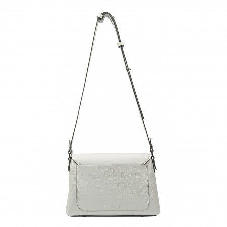 Damente Schultertasche 040g 01 Perlgrau