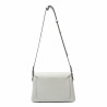 Damente Schultertasche 040g 01 Perlgrau