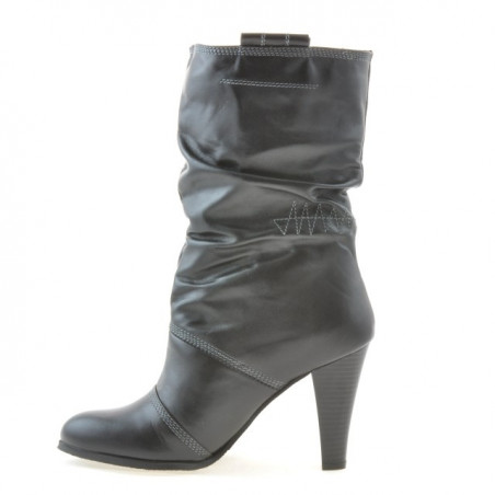 Damenstiefel 1114 schwarz