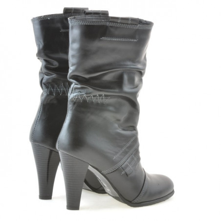Damenstiefel 1114 schwarz