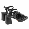 Damensandalen 1307 schwarz