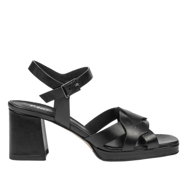 Damensandalen 1307 schwarz