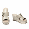 Damensandalen 5114 Sandfarbe