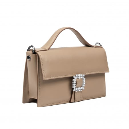 Handtasche Damen 039g 01 Mocha Mousse
