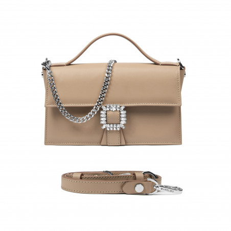 Handtasche Damen 039g 01 Mocha Mousse