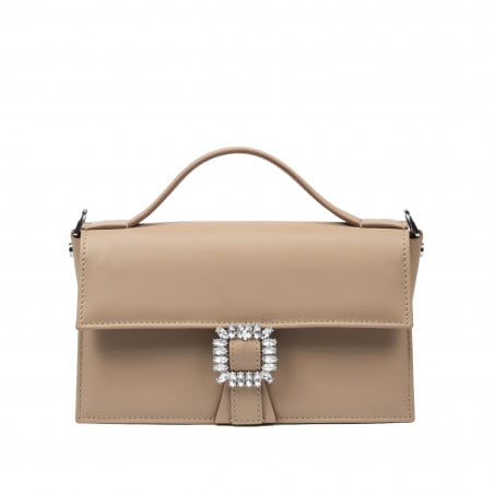 Handtasche Damen 039g 01 Mocha Mousse