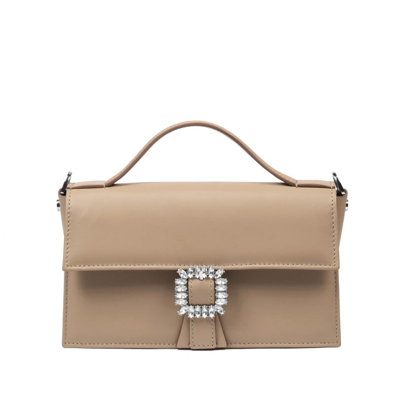 Handtasche Damen 039g 01 Mocha Mousse