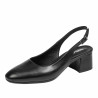 Damensandalen 1355 schwarz