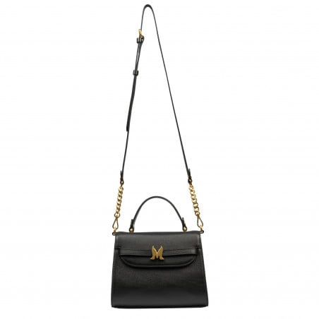 Damentasche Schultertasche 033g schwarz