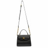 Damentasche Schultertasche 033g schwarz