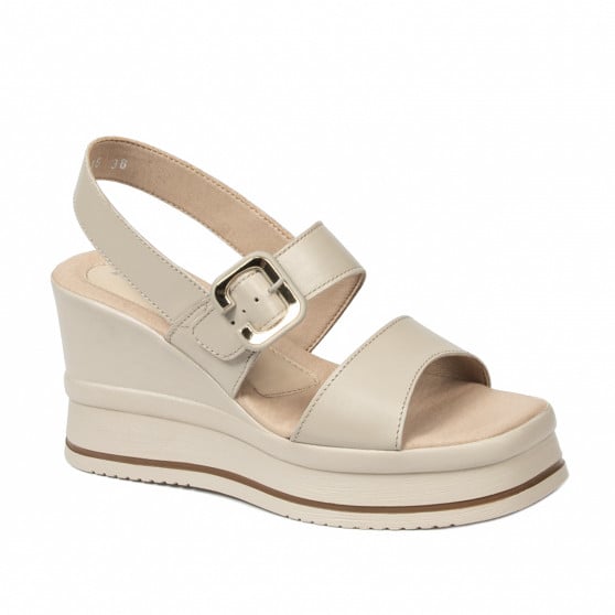 Damensandalen 5115 Sandfarbe Damensandalen 5115 Sandfarbe