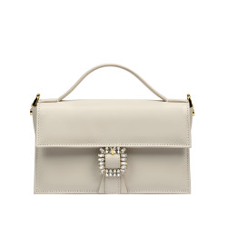 Damemodell Handtasche 039g Elfenbein