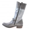 Damenstiefel 225 grau kombiniert