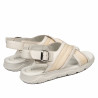 Sandalen Herren 364 beige kombiniert