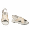 Sandalen Herren 364 beige kombiniert