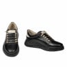 Jugendsportschuhe 8006 schwarz kombiniert