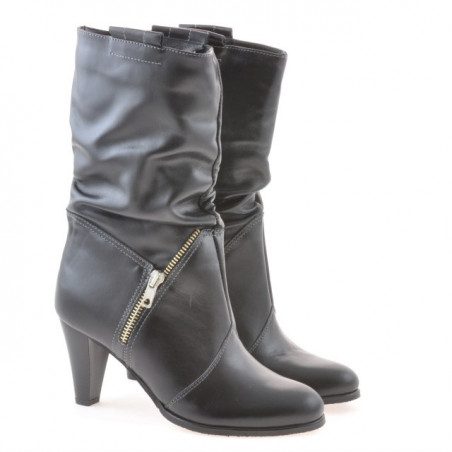 Damenstiefel 1117 schwarz