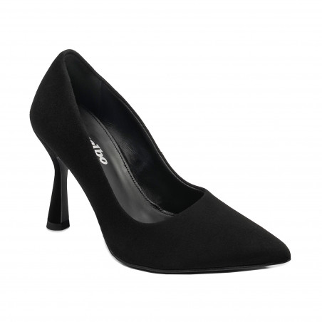 Elegante Damenschuhe 1322 Schwarz Antilope