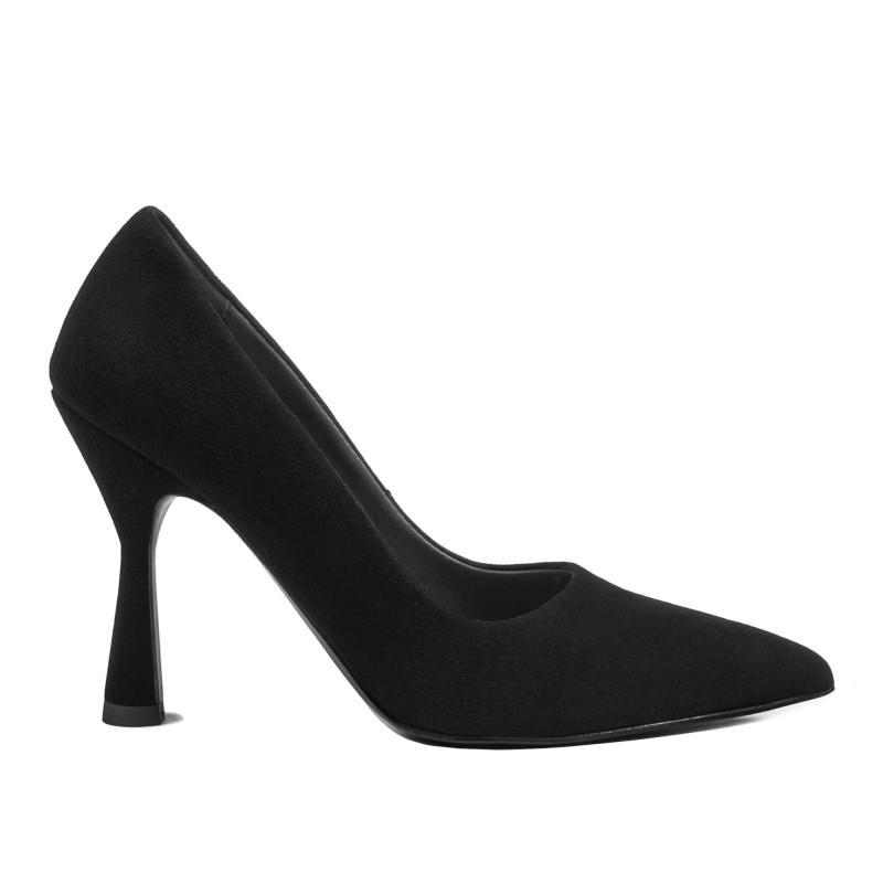 Elegante Damenschuhe 1322 Schwarz Antilope
