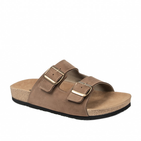 Herren Sandalen 365 Nubuk Braun Herren Sandalen 365 Nubuk Braun