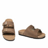 Herren Sandalen 365 Nubuk Braun