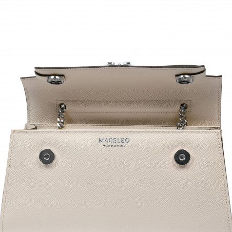 Damentasche aus Safiano-Leder 041g 01 Panna