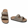 Damensandalen 5117 Nubuk Sand