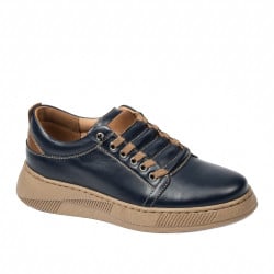 Jugendsportschuhe 8006 Indigo kombiniert