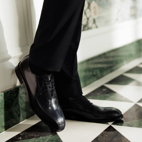 Elegante Herrenschuhe 985 schwarz florantic lifestyle
