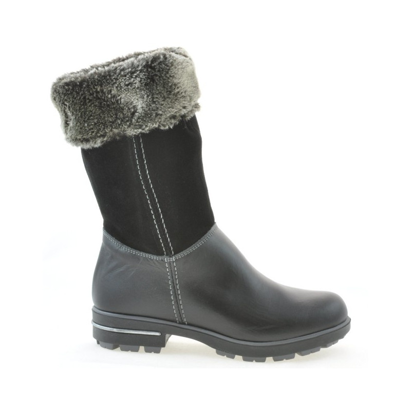 Kinderstiefel 3202 schwarz