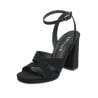 Damensandalen 1347 schwarz Velours